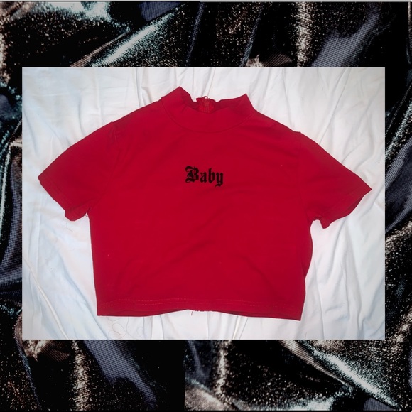 Red Sporty Crop Topā£ļø FOREVER 21 - Picture 1 of 2